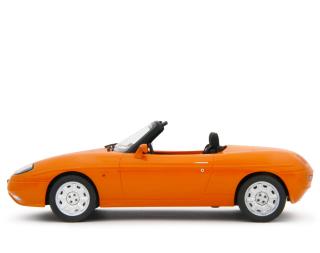 Fiat Barchetta 1995 Arancio Laudoracing 1:18 Resinemodell (Türen, Motorhaube... nicht zu öffnen!)